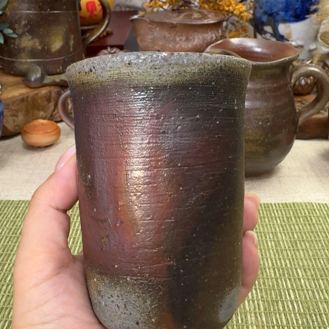 备前烧 森陶山 大汤吞