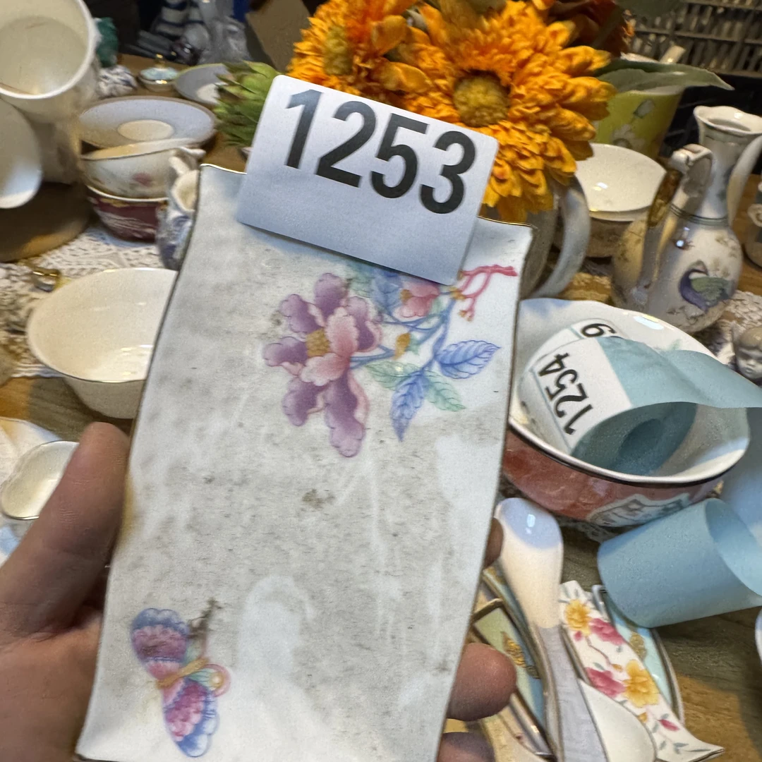 外贸尾单陶瓷餐具1253号