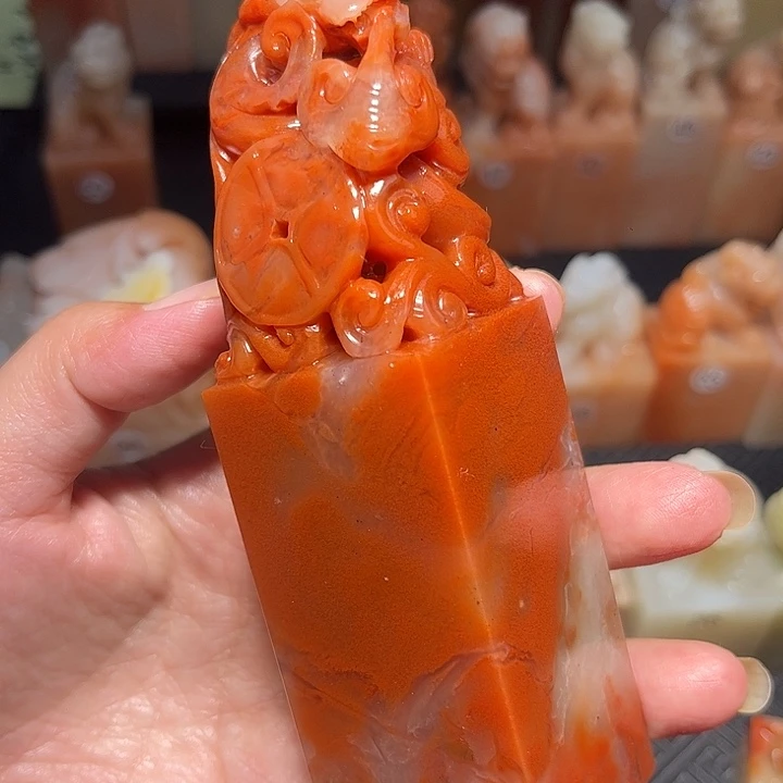 老挝石老挝保利石印章