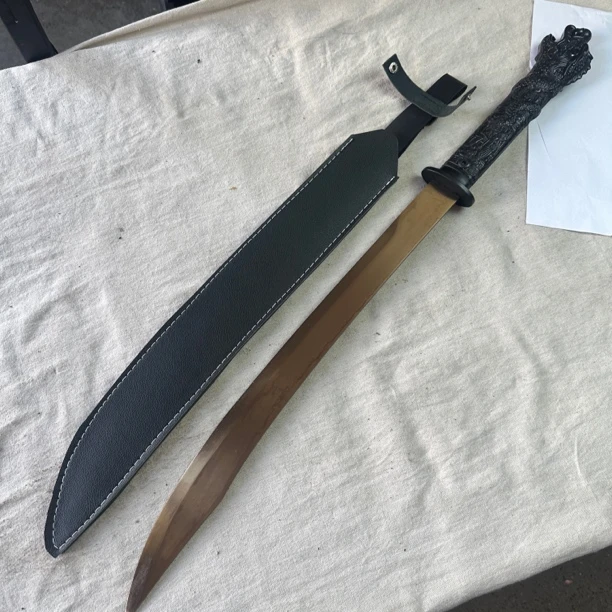 2476 龙泉昊天宝剑高猛钢一体锦衣卫未开刃