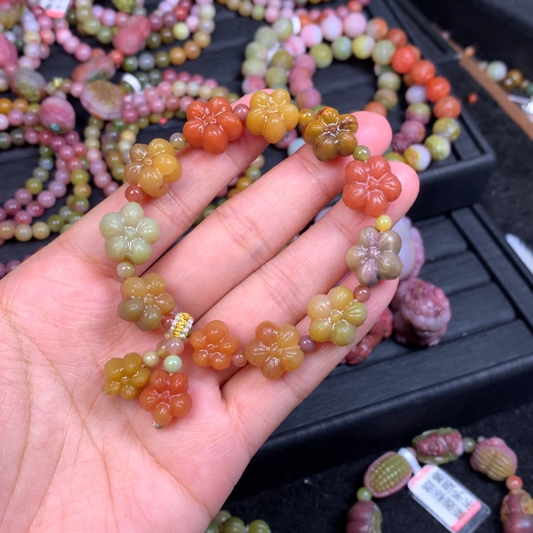 玛瑙/玉髓未镶嵌手链