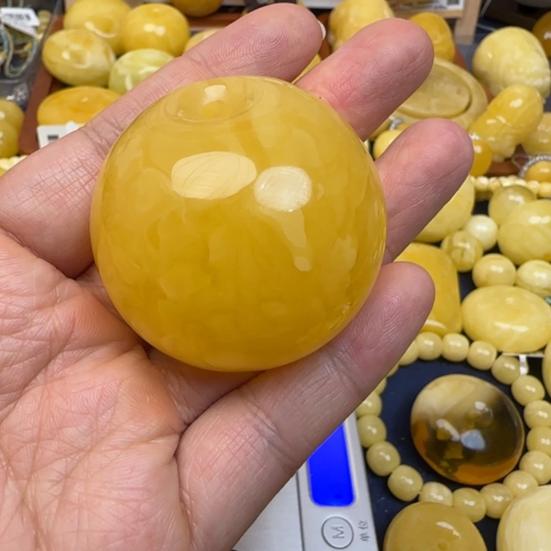 蜜蜡未镶嵌颈饰天然蜜蜡