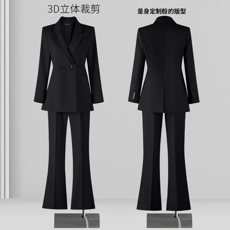 黑色西装洋气女春秋2026新款上班服气质工作服正装高级感西服外套