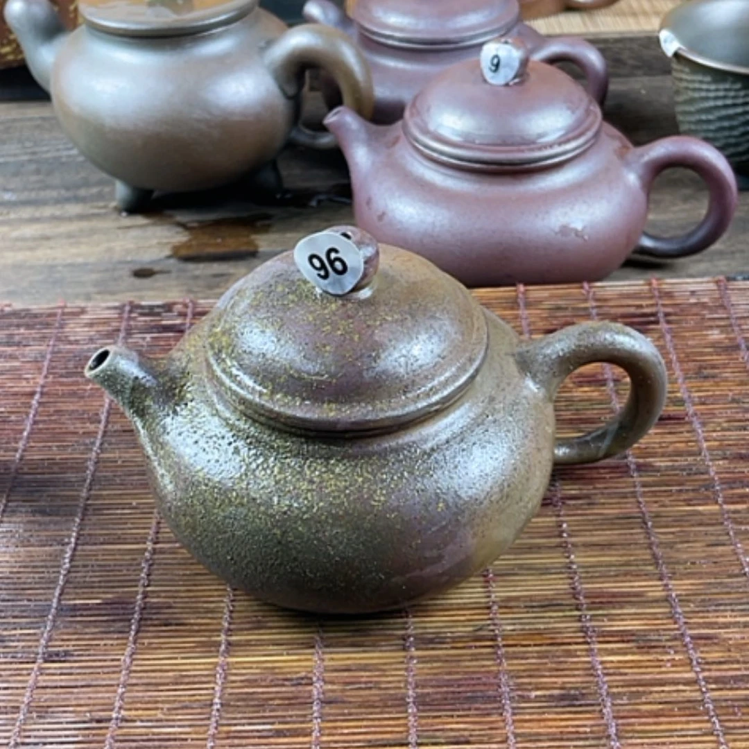 【闪购商品】柴烧茶壶180毫升左右微瑕
