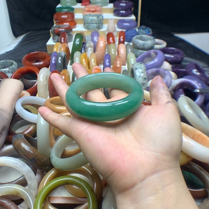 未镶嵌手镯石英质玉森*木