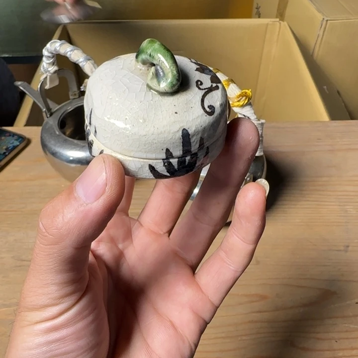 瓷片茶道具工艺品