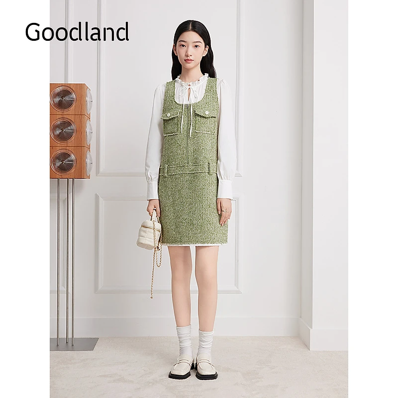 Goodland美地2025冬季新款连衣裙LC35505200