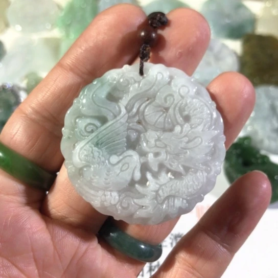 颈饰未镶嵌翡翠直播福利