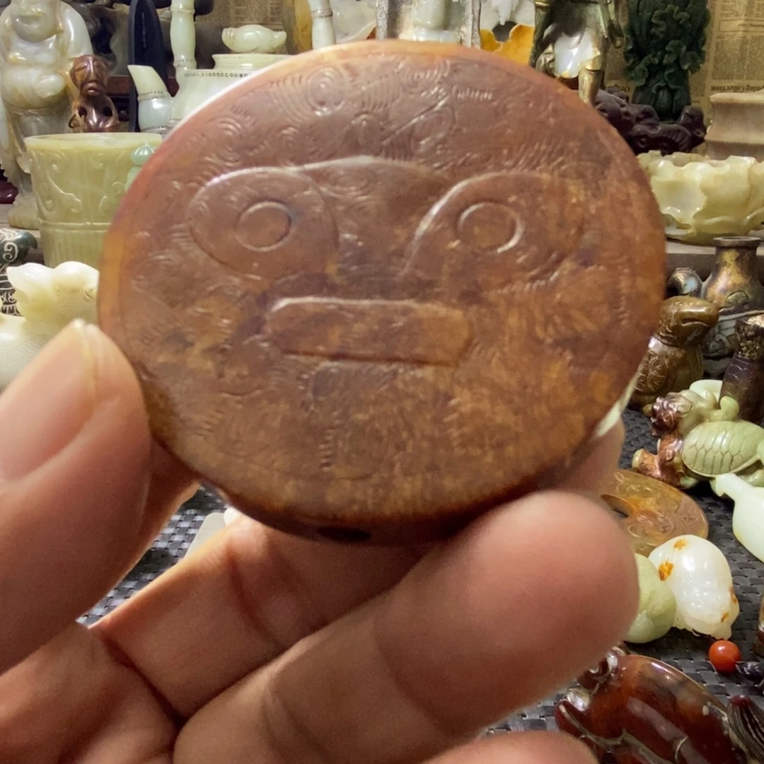 和田玉（糖玉）未镶嵌挂件