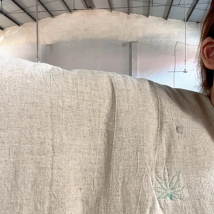 棉棉大豆纤维被汉麻150/200麻本色