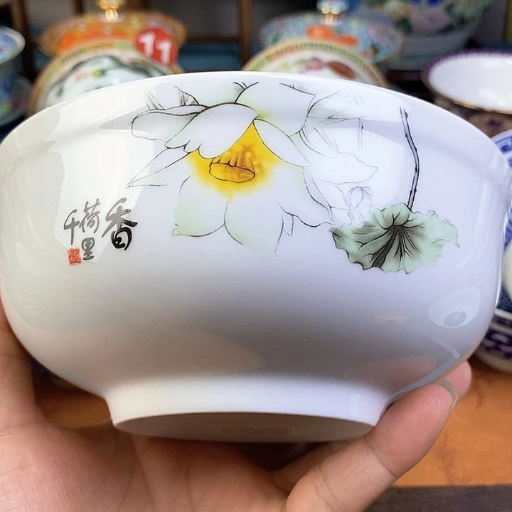 景德镇陶瓷藏式茶碗