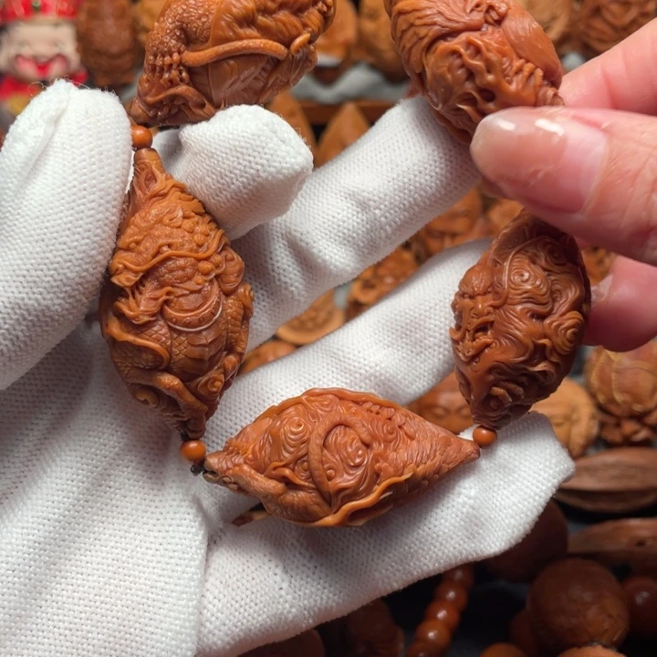 【闪购商品】橄榄核手串/手链五方神兽