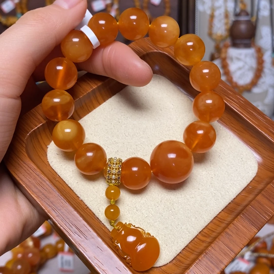 【闪购商品】手链蜜蜡未镶嵌手串