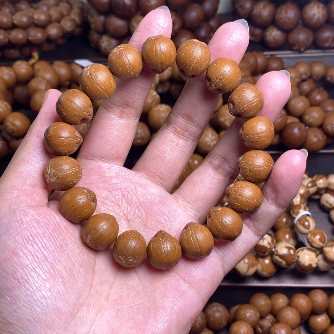 紫金鼠手串13纯圆包子鼠