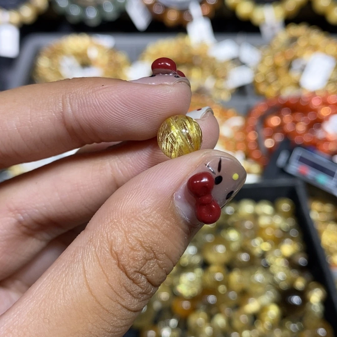 玉***蝶未镶嵌手链水晶琪