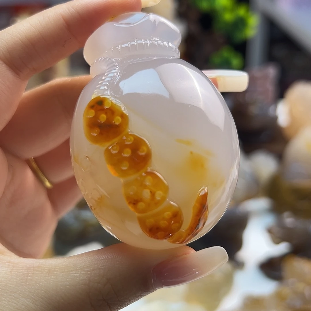 玛瑙/玉髓未镶嵌颈饰