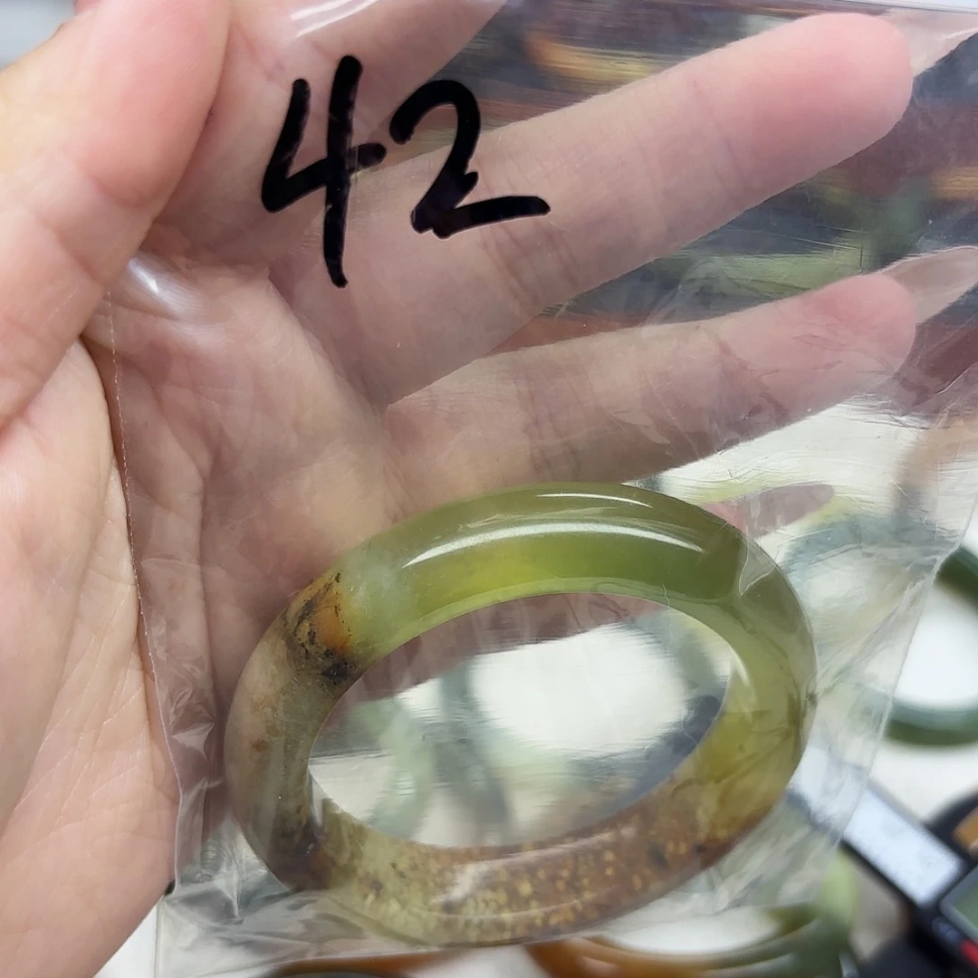 蛇纹石玉合金手镯年*