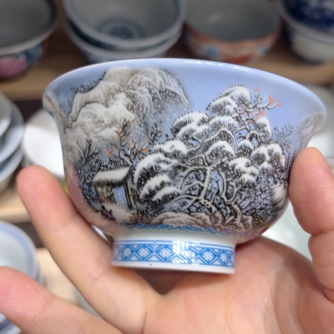 白***拜摆件景德镇陶瓷景德镇窑