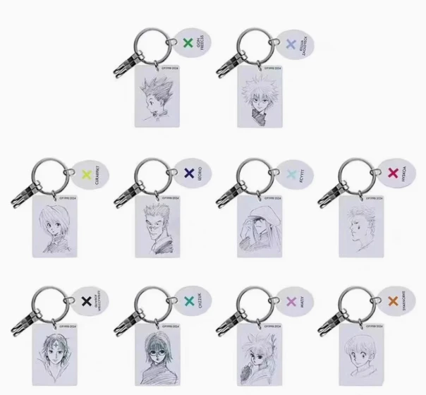 【全职猎人】JF2025线稿挂件钥匙扣第一弹盲盒 下单默认代拆