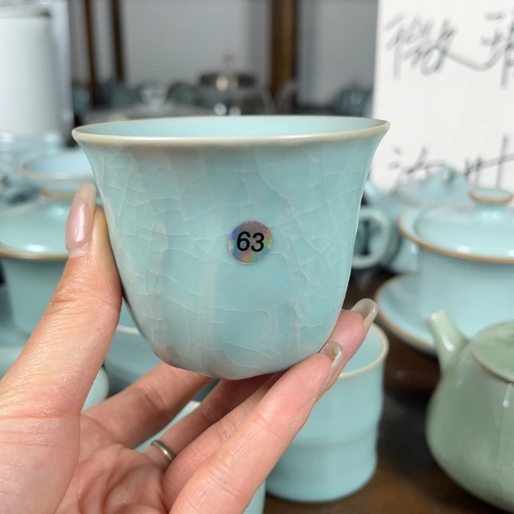 63号仿古白菜杯不完美