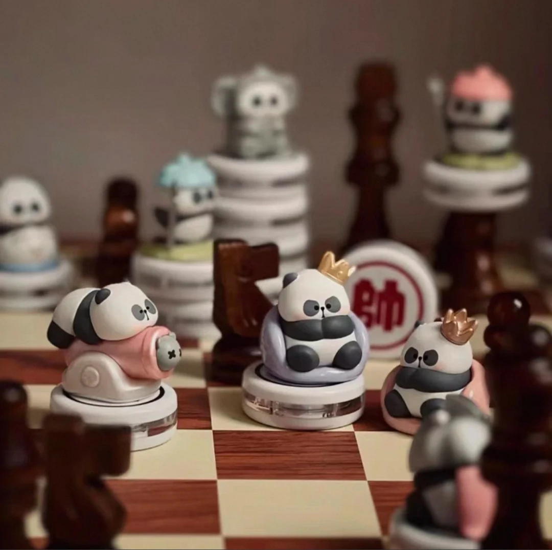 【泱泱拆盒鸭】耙老师小耙象棋磁吸可爱摆件