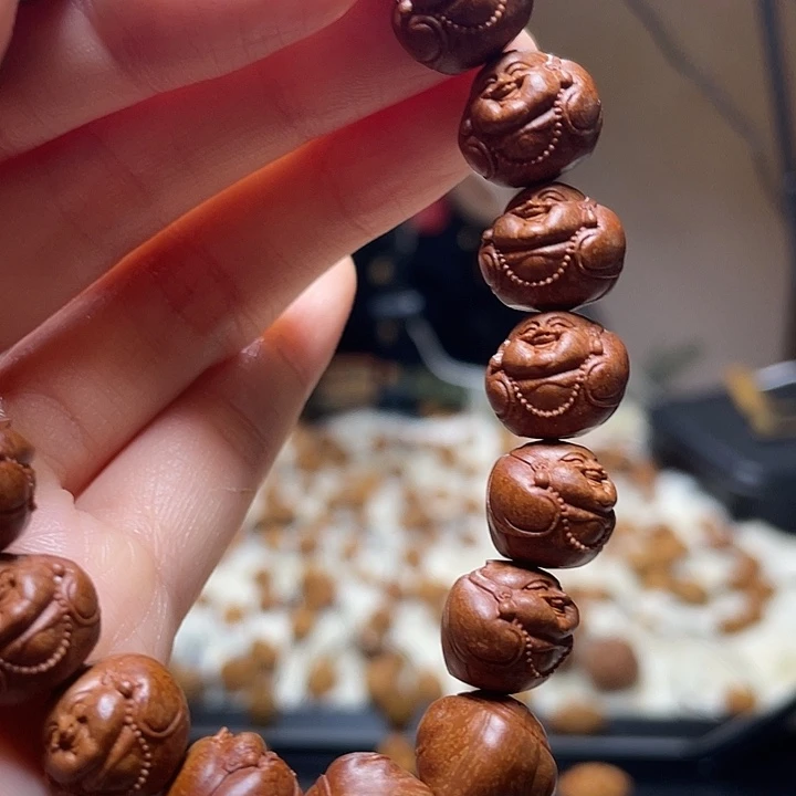 橄榄核手串/手链龙纹桃核 米勒