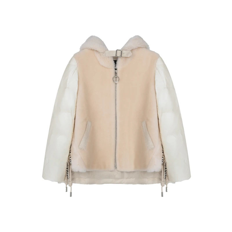 【千颂妮专享】她翼冬季羽绒服女款轻奢短款时尚女士HE4242234850Y