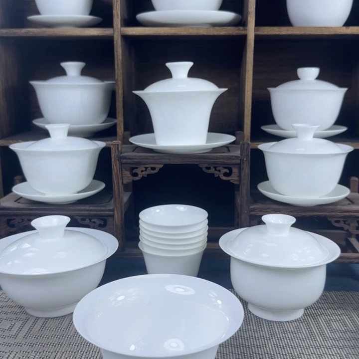 ****青盖下120ml超薄胎小飞碟单碗身