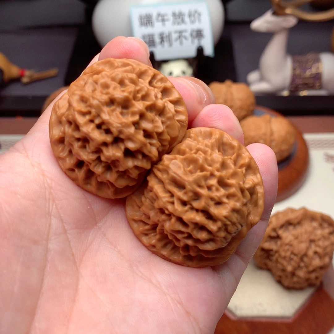 文玩核桃把件祈*秦闷满肉  1号