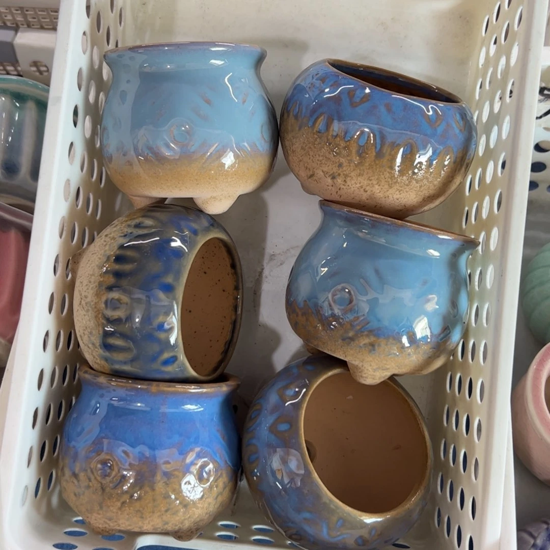 陶瓷多肉小花盆@@2075