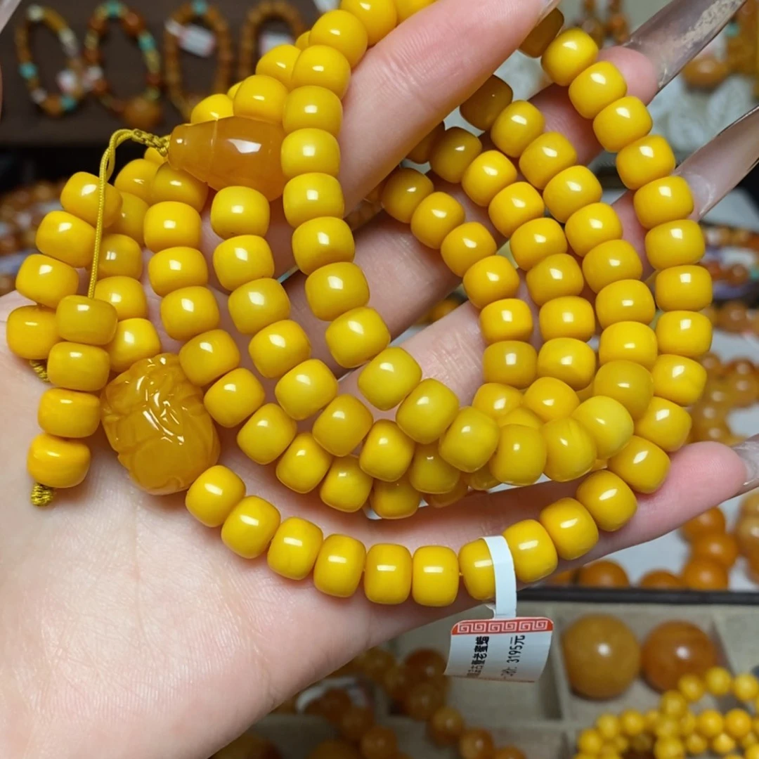 【闪购商品】手链蜜蜡未镶嵌一****马手串