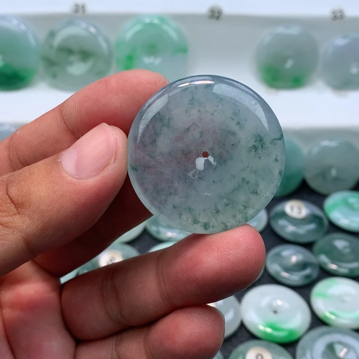 颈饰未镶嵌翡翠缅甸天然A货翡翠38-6.3