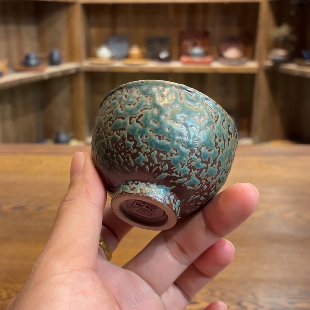 柴烧老岩泥茶器皿