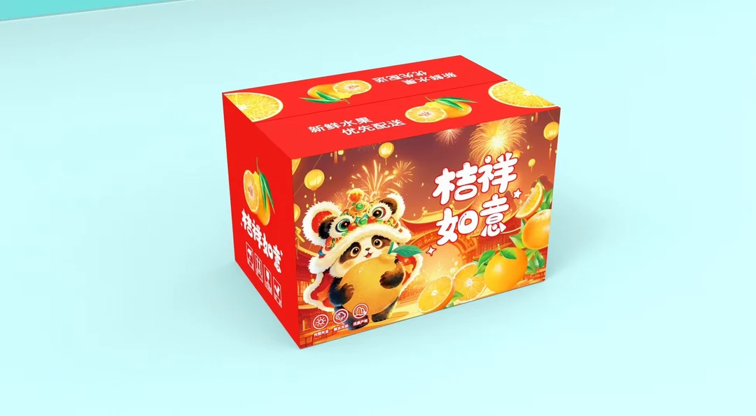 正宗耙耙柑吉祥如意款箱装