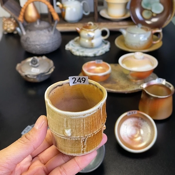燃薪柴烧茶器主人杯