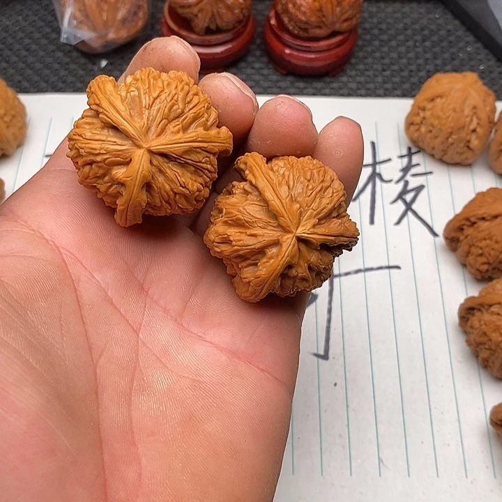 快***皮把件核桃福利白狮子15