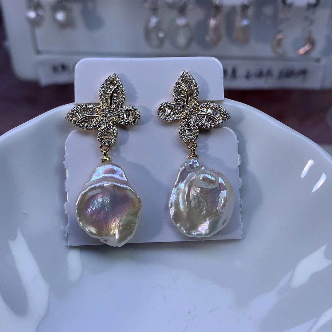 非金属合金特价耳饰4425