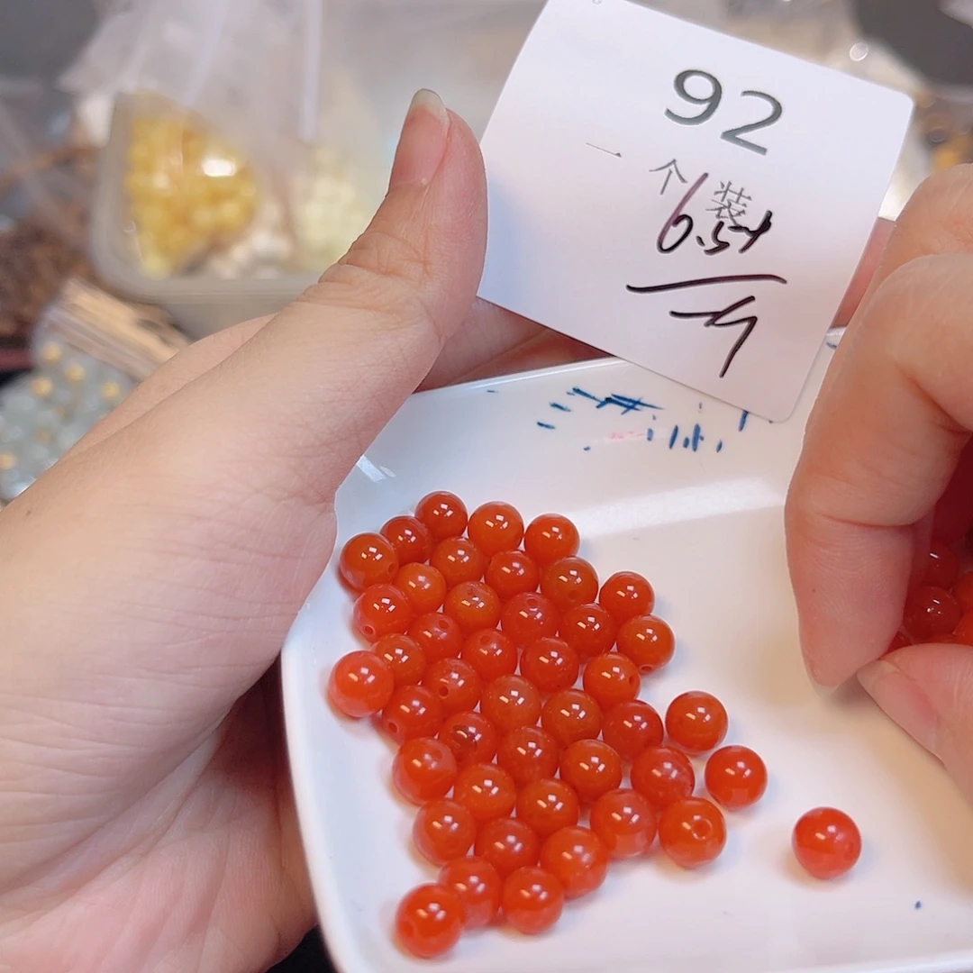 水晶珠宝半成品未镶嵌92 。