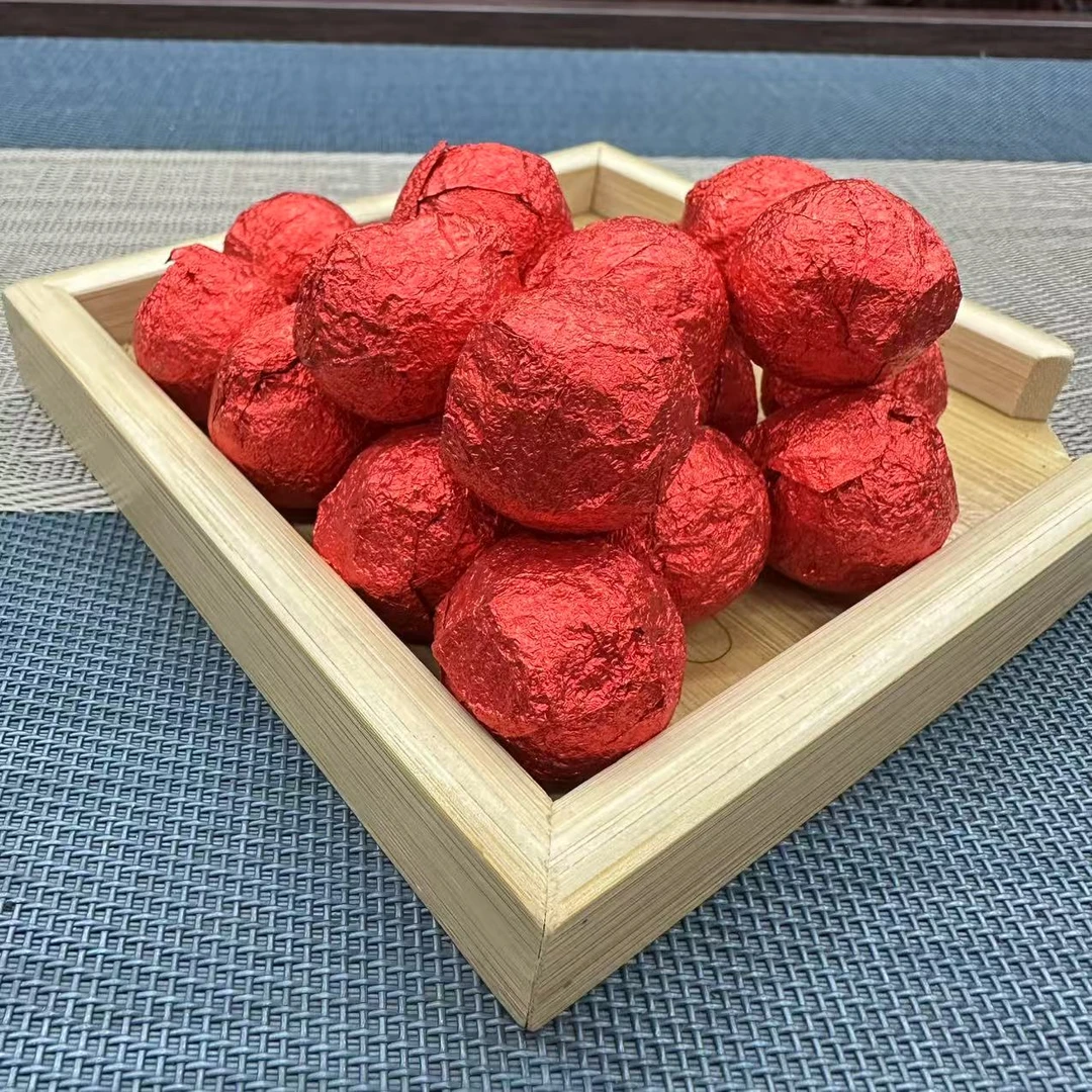 2022年景迈生态龙珠普洱茶生茶8g*20颗