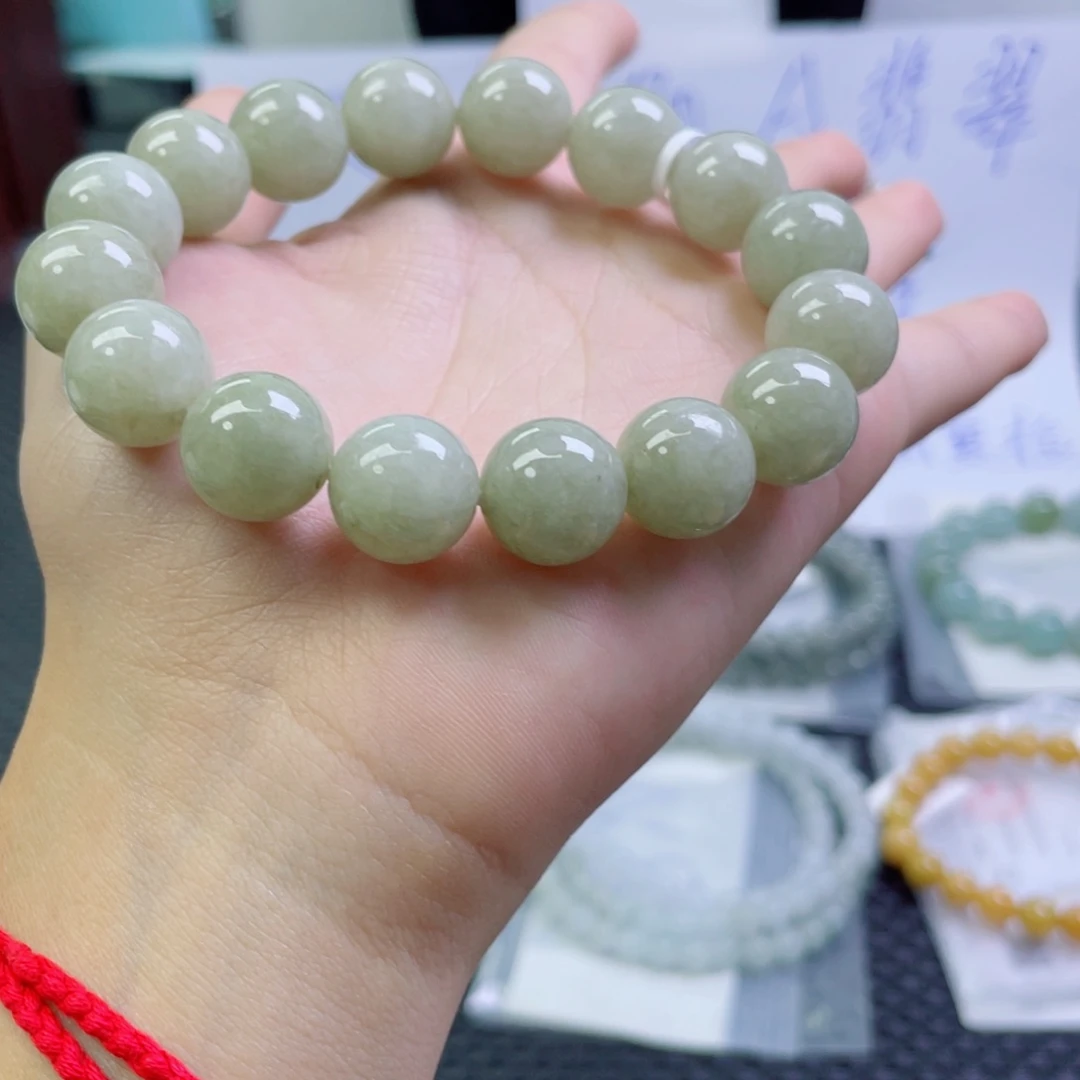 未镶嵌戒指翡翠珠串