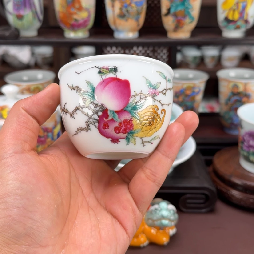 杯景德镇陶瓷艺术家作品欣赏