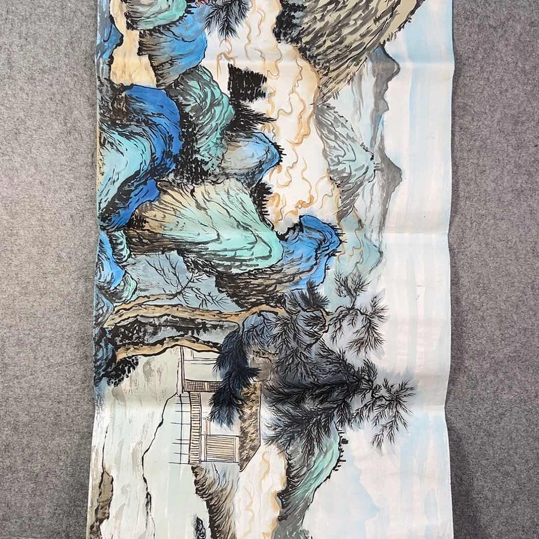 国画446 牡丹等植物生长于这里