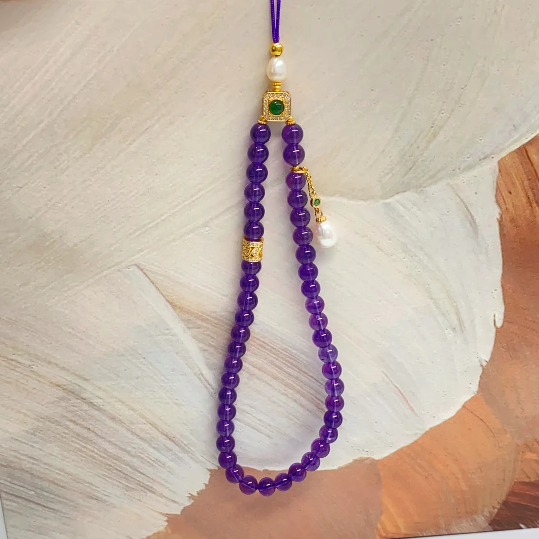 紫晶挂件精美时尚气质优雅百搭