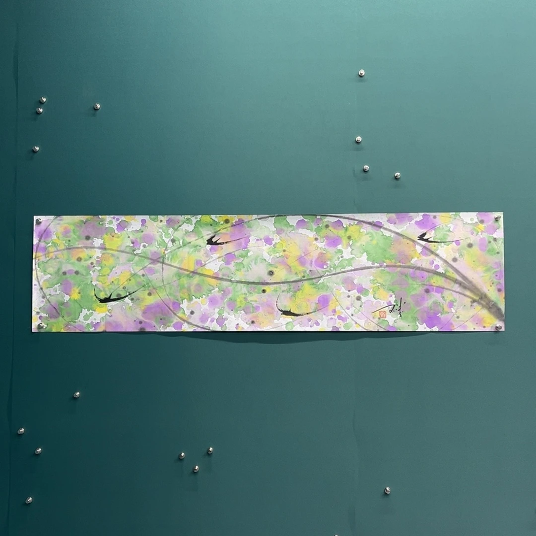 国画艺术家真人手绘