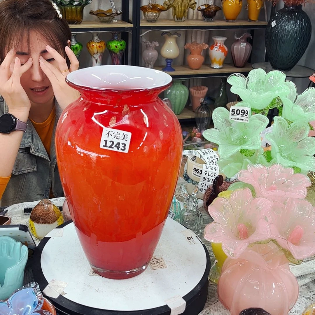 1243 家悦琉璃工艺品不完美