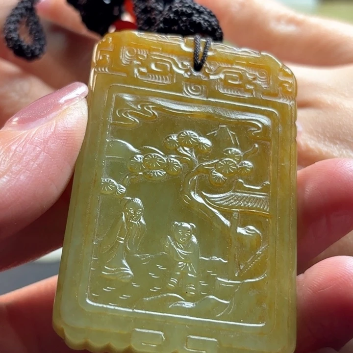 和田玉挂件未镶嵌