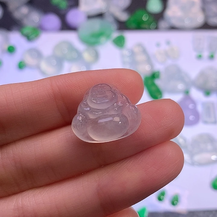 未镶嵌挂件翡翠翡翠佛公吊坠