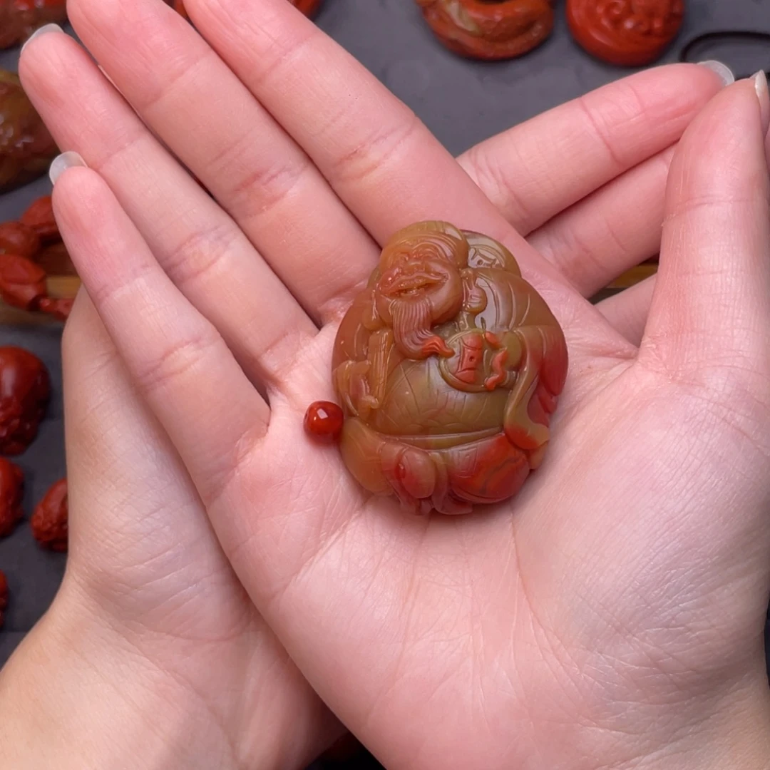 南红玛瑙未镶嵌配饰