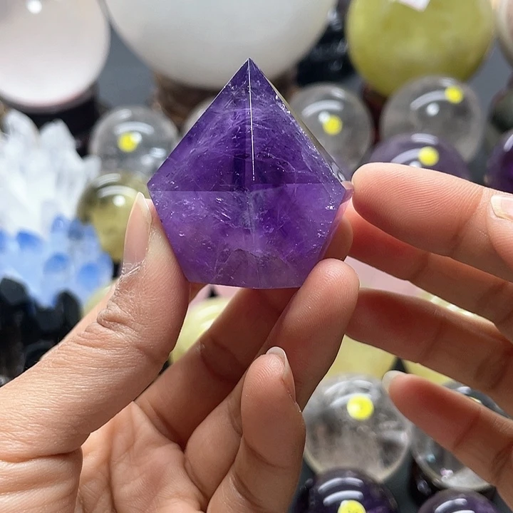 水晶水晶紫钻未镶嵌