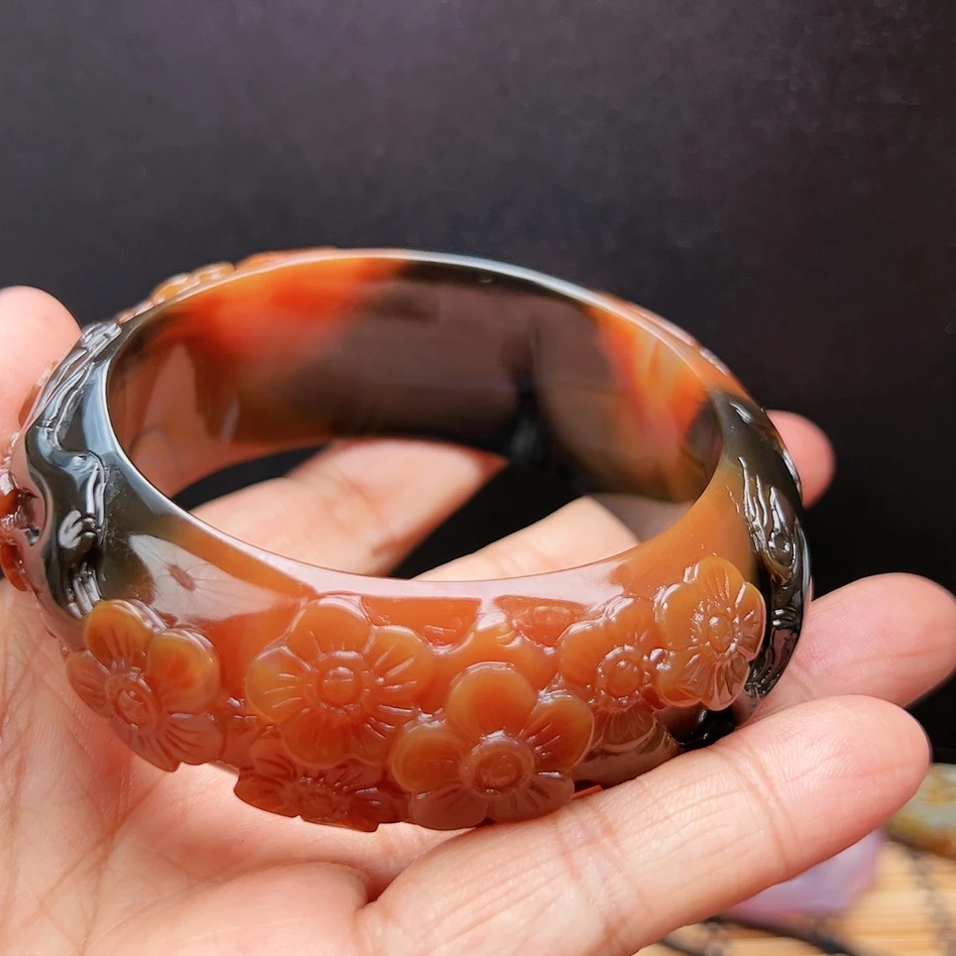 未镶嵌玛瑙/玉髓珠宝半成品